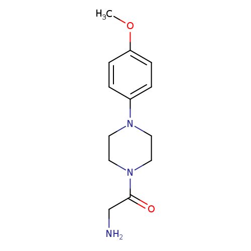 2-amino-1-[4-(4-methoxyphenyl)piperazin-1-yl]ethanone