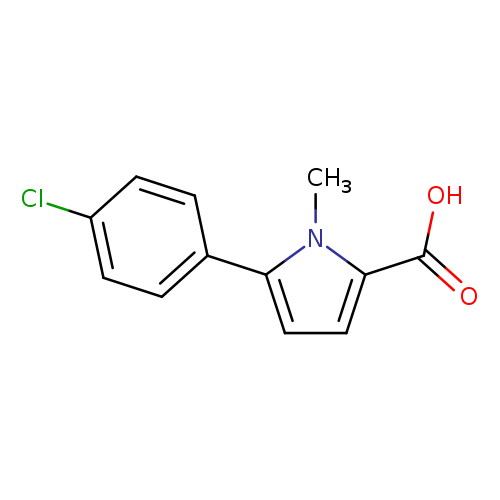 5-(4-Chlorophenyl)-1-methyl-1H-pyrrole-2-carboxylic acid