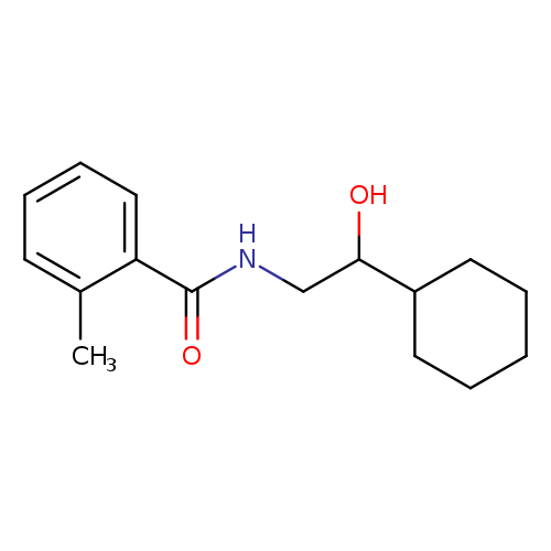 N-(2-cyclohexyl-2-hydroxyethyl)-2-methylbenzamide