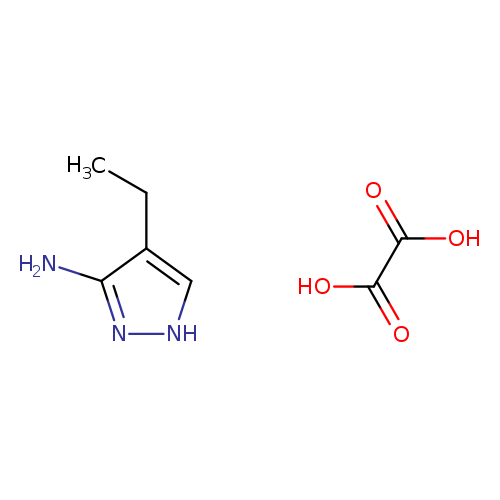 1H-Pyrazol-3-amine, 4-ethyl-, ethanedioate (1:1)