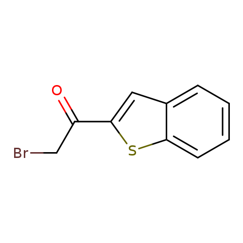 1-(1-benzothiophen-2-yl)-2-bromoethan-1-one
