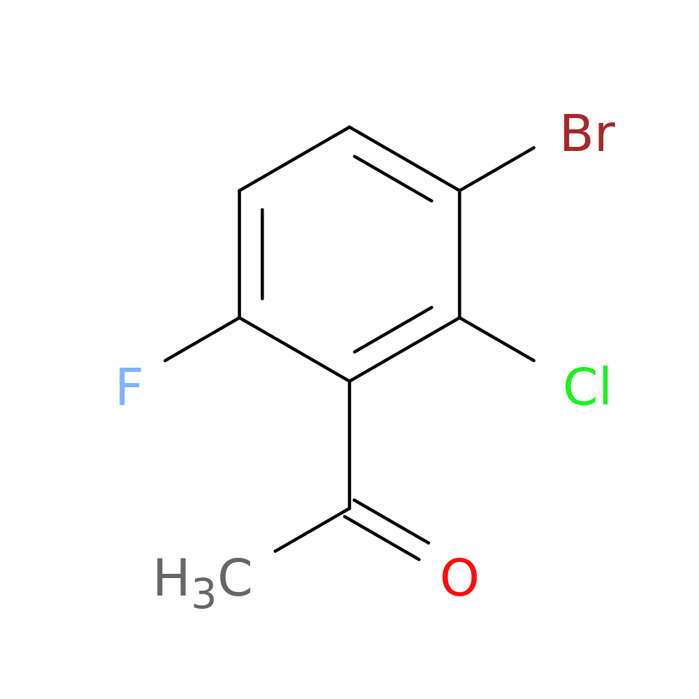 1-(3-Bromo-2-chloro-6-fluorophenyl)ethanone