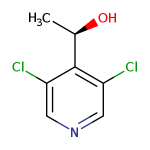 4-Pyridinemethanol, 3,5-dichloro-α-methyl-, (αR)-