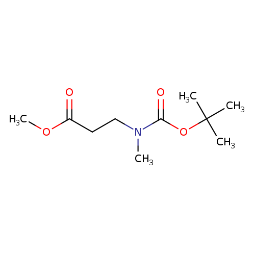 β-Alanine, N-[(1,1-dimethylethoxy)carbonyl]-N-methyl-, methyl ester