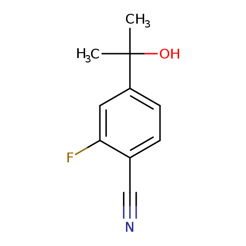 2-Fluoro-4-(2-hydroxypropan-2-yl)benzonitrile