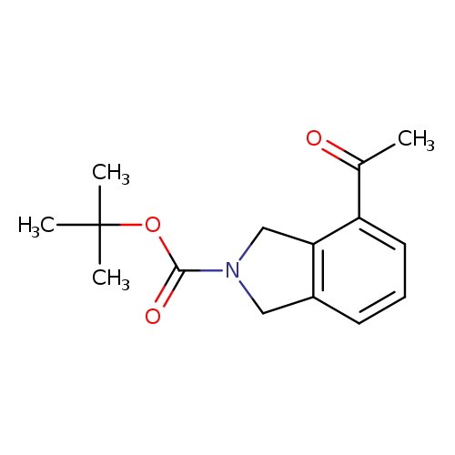 tert-butyl 4-acetyl-2,3-dihydro-1H-isoindole-2-carboxylate