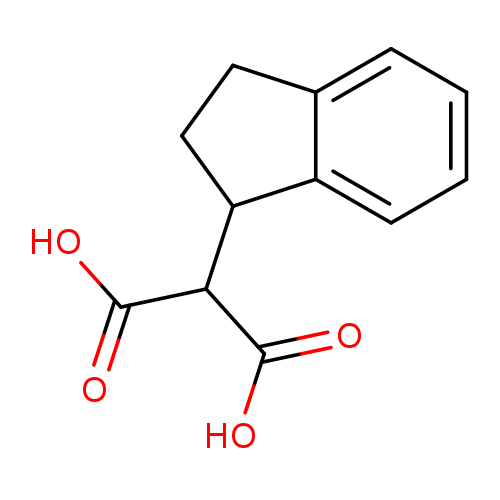 2-(2,3-Dihydro-1H-inden-1-yl)malonic acid