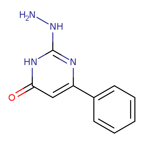 2-hydrazinyl-6-phenyl-3,4-dihydropyrimidin-4-one