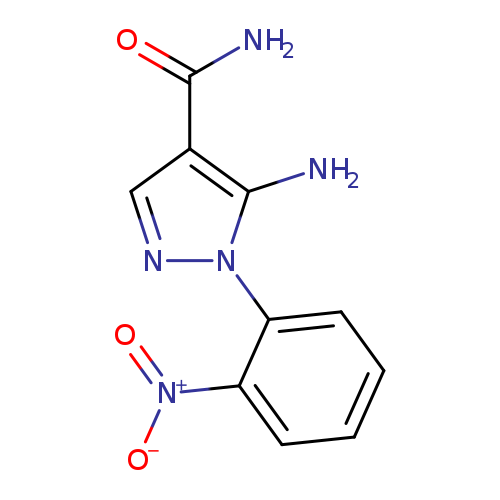 5-amino-1-(2-nitrophenyl)-1H-pyrazole-4-carboxamide