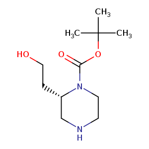 (S)-tert-Butyl 2-(2-hydroxyethyl)piperazine-1-carboxylate