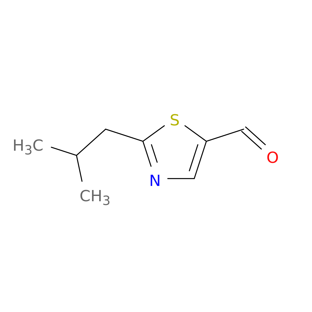 2-(2-methylpropyl)-1,3-thiazole-5-carbaldehyde