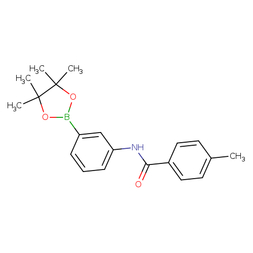 4-methyl-N-[3-(4,4,5,5-tetramethyl-1,3,2-dioxaborolan-2-yl)phenyl]benzamide