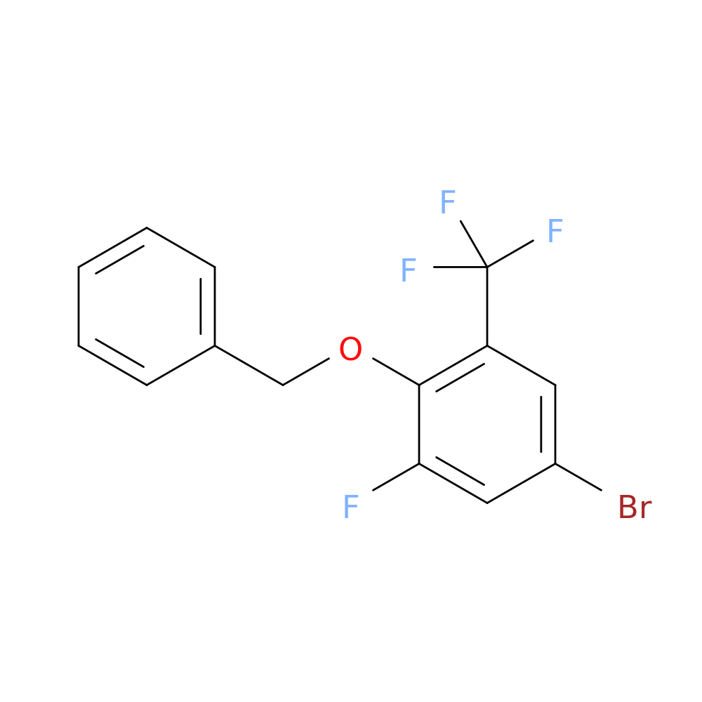 2-(Benzyloxy)-5-bromo-1-fluoro-3-(trifluoromethyl)benzene