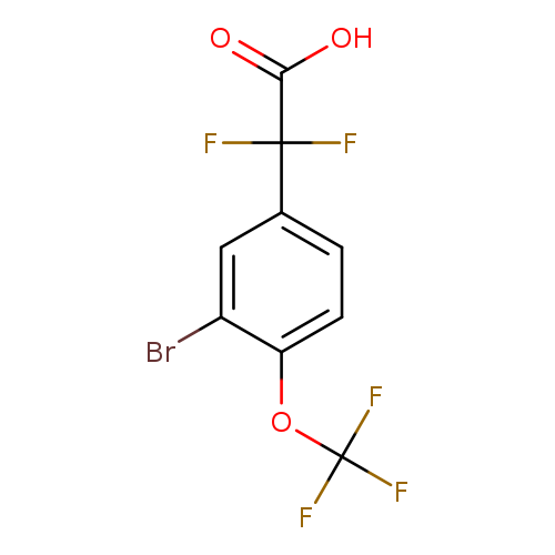 2-(3-Bromo-4-(trifluoromethoxy)phenyl)-2,2-difluoroacetic acid