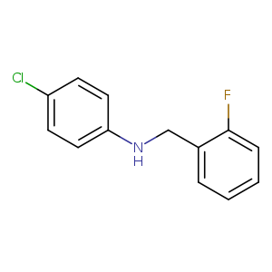 4-CHLORO-N-(2-FLUOROBENZYL)ANILINE