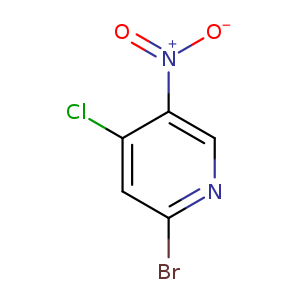 Pyridine, 2-bromo-4-chloro-5-nitro-