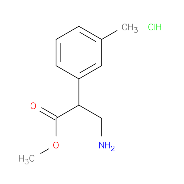Methyl 3-amino-2-(3-methylphenyl)propanoate hydrochloride