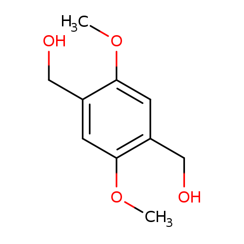 1,4-dihydroxymethyl-2,5-dimethoxybenzaldehyde