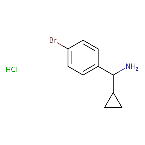 (4-Bromophenyl)(cyclopropyl)methanamine hydrochloride