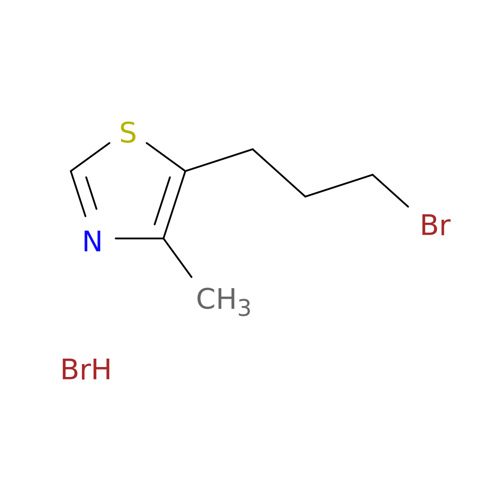 5-(3-bromopropyl)-4-methyl-1,3-thiazole hydrobromide