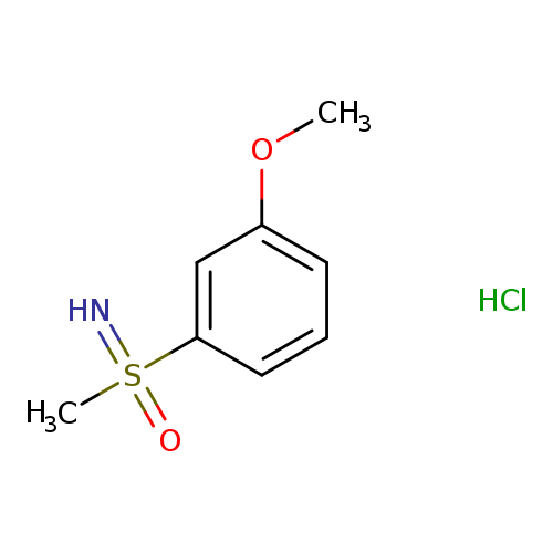 imino(3-methoxyphenyl)methyl-lambda6-sulfanone hydrochloride