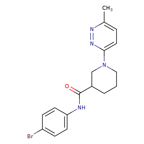 N-(4-bromophenyl)-1-(6-methylpyridazin-3-yl)piperidine-3-carboxamide