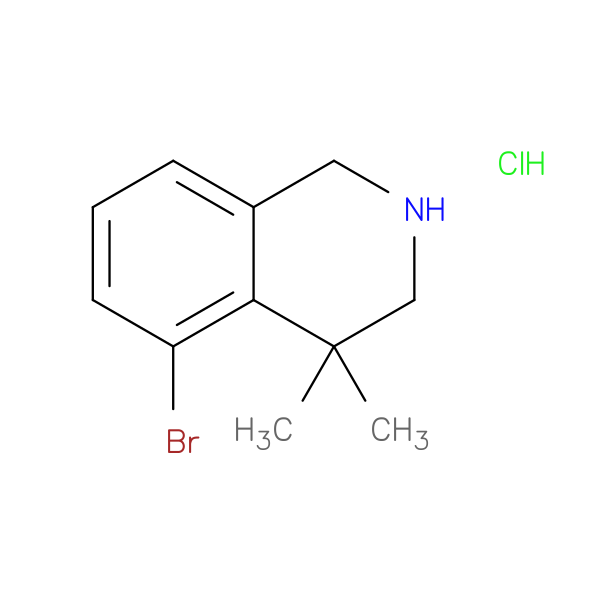 5-Bromo-4,4-dimethyl-1,2,3,4-tetrahydroisoquinoline hydrochloride