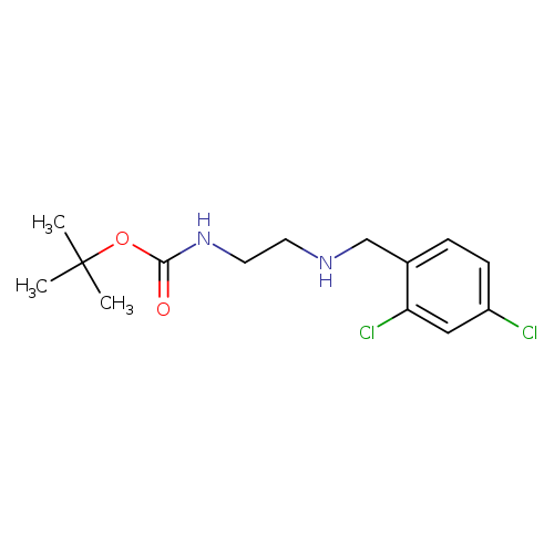 tert-Butyl (2-((2,4-dichlorobenzyl)amino)ethyl)carbamate