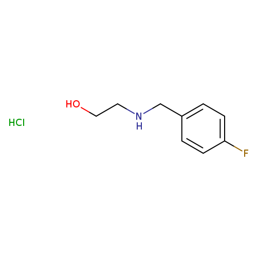 2-[(4-Fluorobenzyl)amino]ethanol hydrochloride