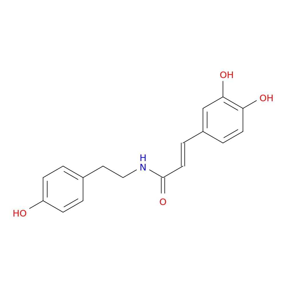 (E)-3-(3,4-Dihydroxyphenyl)-N-(4-hydroxyphenethyl)acrylamide