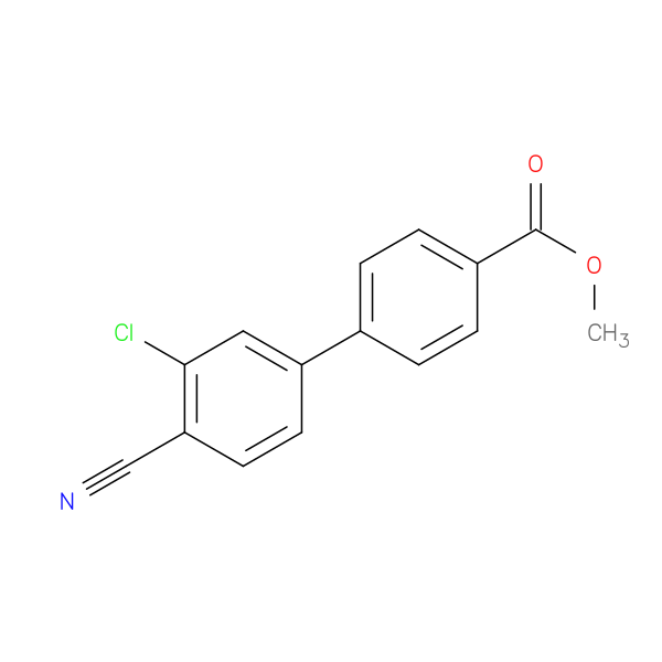 Methyl 4-(3-chloro-4-cyanophenyl)benzoate