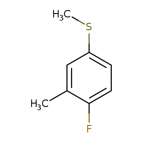 1-FLUORO-2-METHYL-4-(METHYLTHIO)-BENZENE