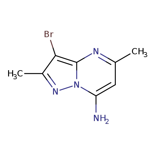 3-bromo-2,5-dimethylpyrazolo[1,5-a]pyrimidin-7-amine