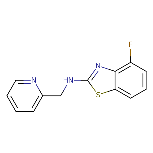 4-FLUORO-N-(PYRIDIN-2-YLMETHYL)-1,3-BENZOTHIAZOL-2-AMINE