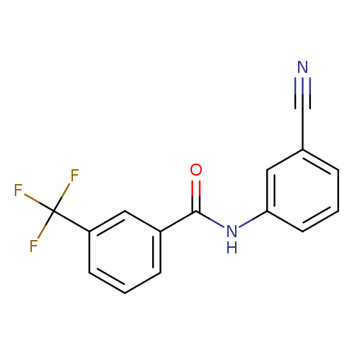 N-(3-cyanophenyl)-3-(trifluoromethyl)benzamide