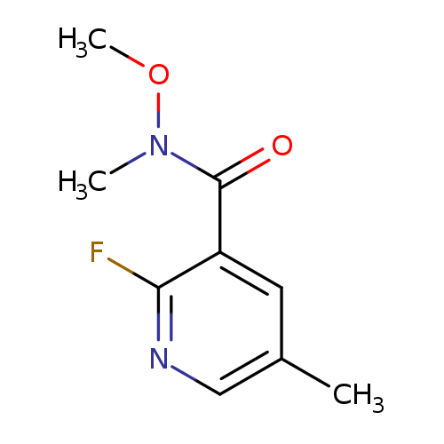 2-Fluoro-N-methoxy-N,5-dimethylnicotinamide