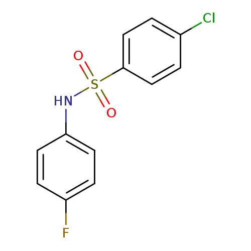 4-Chloro-n-(4-fluoro-phenyl)-benzenesulfonamide