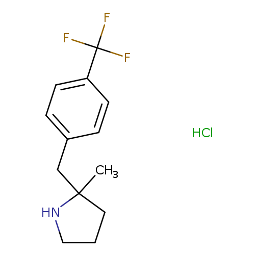 2-methyl-2-{[4-(trifluoromethyl)phenyl]methyl}pyrrolidine hydrochloride