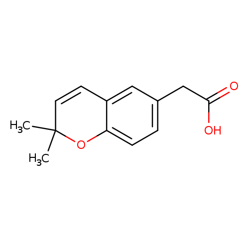 2H-1-Benzopyran-6-acetic acid, 2,2-dimethyl-