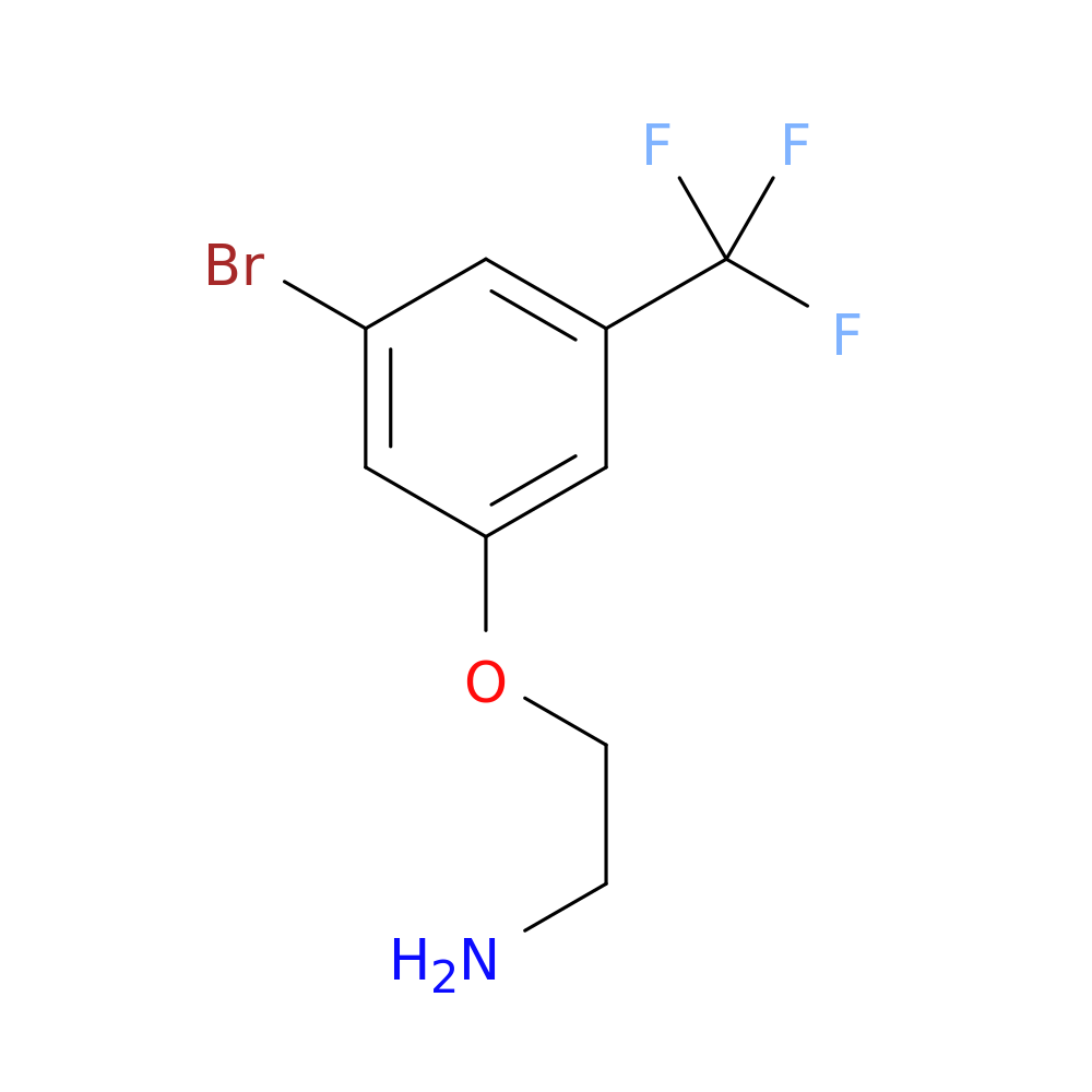 2-[3-Bromo-5-(trifluoromethyl)phenoxy]ethan-1-amine