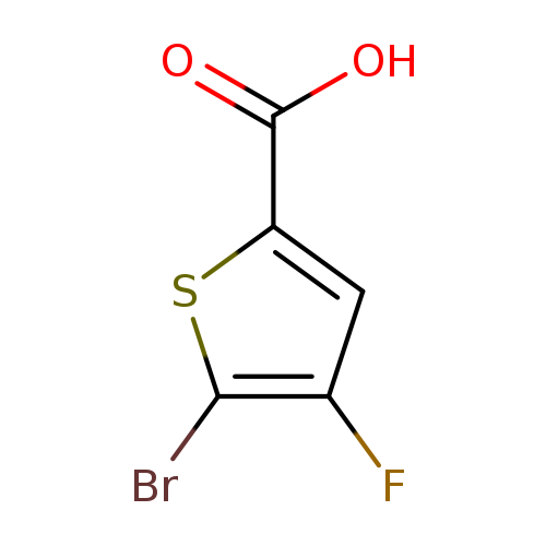 5-Bromo-4-fluorothiophene-2-carboxylic acid