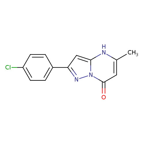 2-(4-chlorophenyl)-5-methylpyrazolo[1,5-a]pyrimidin-7-ol