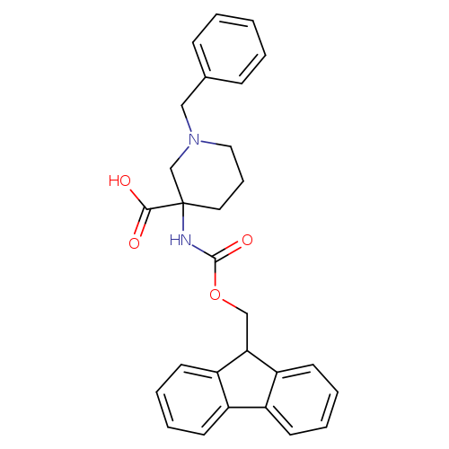 1-benzyl-3-({[(9H-fluoren-9-yl)methoxy]carbonyl}amino)piperidine-3-carboxylic acid