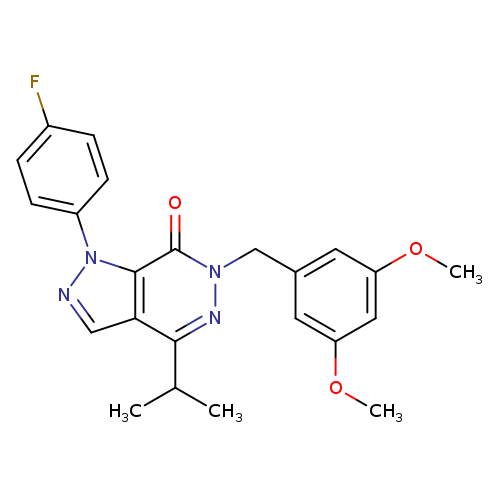 6-[(3,5-dimethoxyphenyl)methyl]-1-(4-fluorophenyl)-4-(propan-2-yl)-1H,6H,7H-pyrazolo[3,4-d]pyridazin-7-one