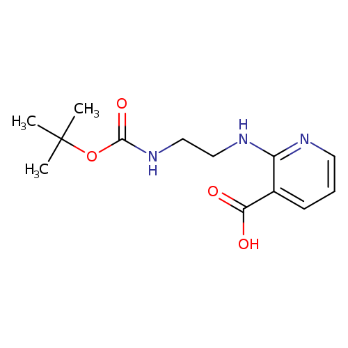2-((2-[(tert-Butoxycarbonyl)amino]ethyl)amino)nicotinic acid