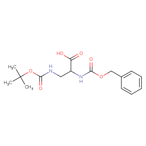 L-Alanine,3-[[(1,1-dimethylethoxy)carbonyl]amino]-N-[(phenylmethoxy)carbonyl]-