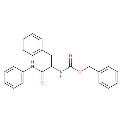 Benzyl N-[2-phenyl-1-(phenylcarbamoyl)ethyl]carbamate