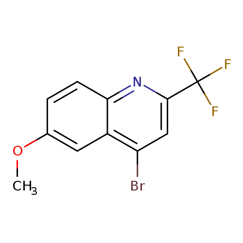 4-Bromo-6-methoxy-2-(trifluoromethyl)quinoline