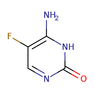 2(1H)-Pyrimidinone, 6-amino-5-fluoro-