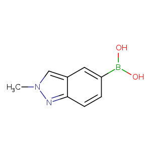 Boronic acid,B-(2-methyl-2H-indazol-5-yl)-